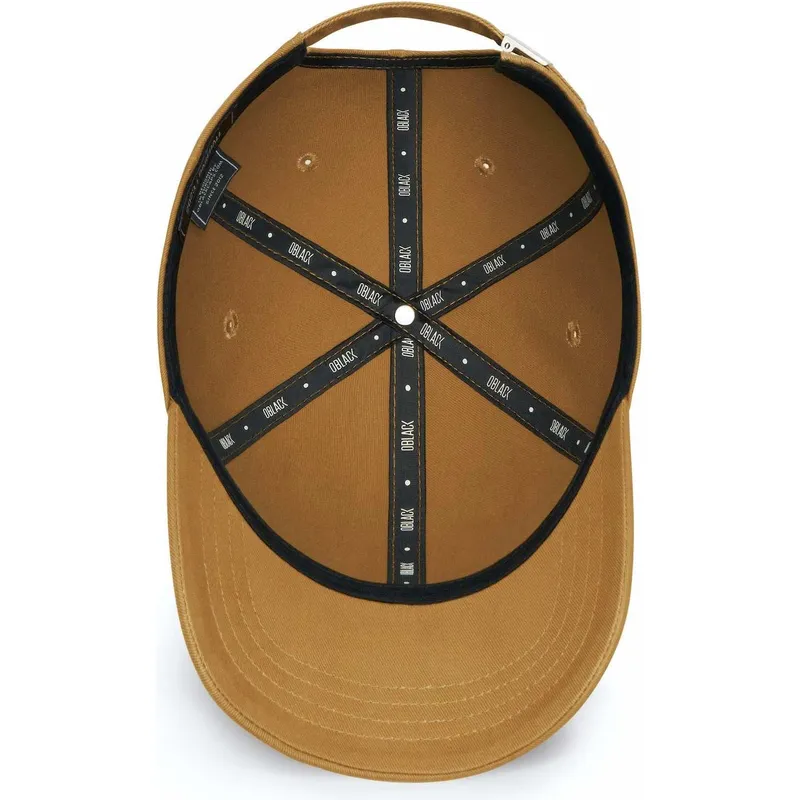 cap-izliekta-brown-adjustable-strap-no-oblack