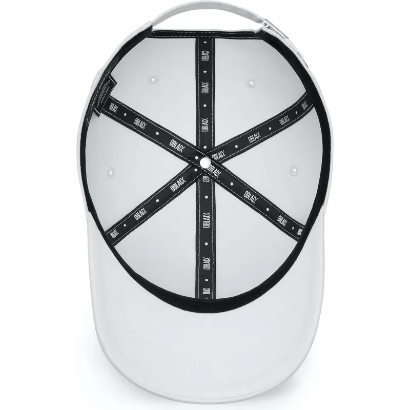 cap-izliekta-white-adjustable-strap-no-oblack