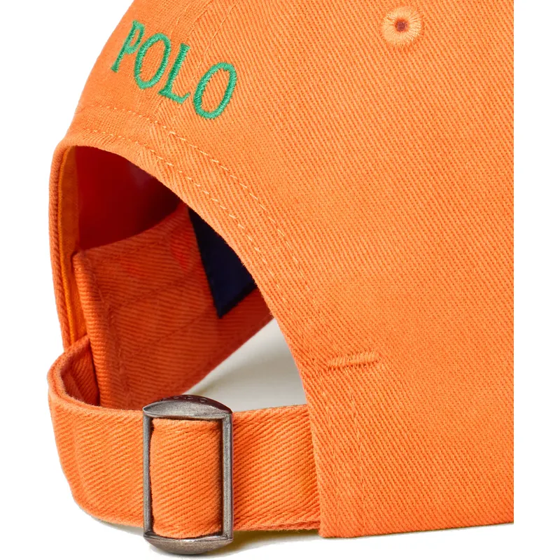 cap-izliekta-orange-adjustable-strap-no-polo-ralph-lauren