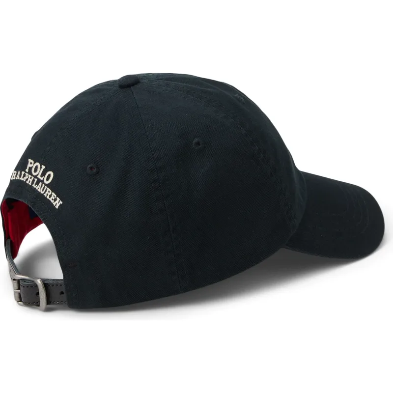 cepur-izliekta-melns-regulejams-classic-sport-holiday-bear-no-polo-ralph-lauren cepur-izliekta-melns-regulejams-classic-sport-holiday-bear-no-polo-ralph-lauren