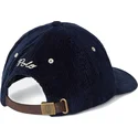 cepur-izliekta-tumsi-zils-regulejams-ny-patch-authentic-corduroy-no-polo-ralph-lauren