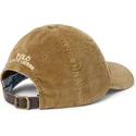 cepur-izliekta-bruns-regulejams-classic-sport-corduroy-no-polo-ralph-lauren