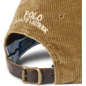 cepur-izliekta-bruns-regulejams-classic-sport-corduroy-no-polo-ralph-lauren