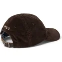 cepur-izliekta-bruns-regulejams-classic-sport-corduroy-no-polo-ralph-lauren