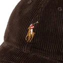 cepur-izliekta-bruns-regulejams-classic-sport-corduroy-no-polo-ralph-lauren