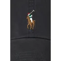 cepur-izliekta-melns-regulejams-classic-sport-stretch-cotton-twill-no-polo-ralph-lauren