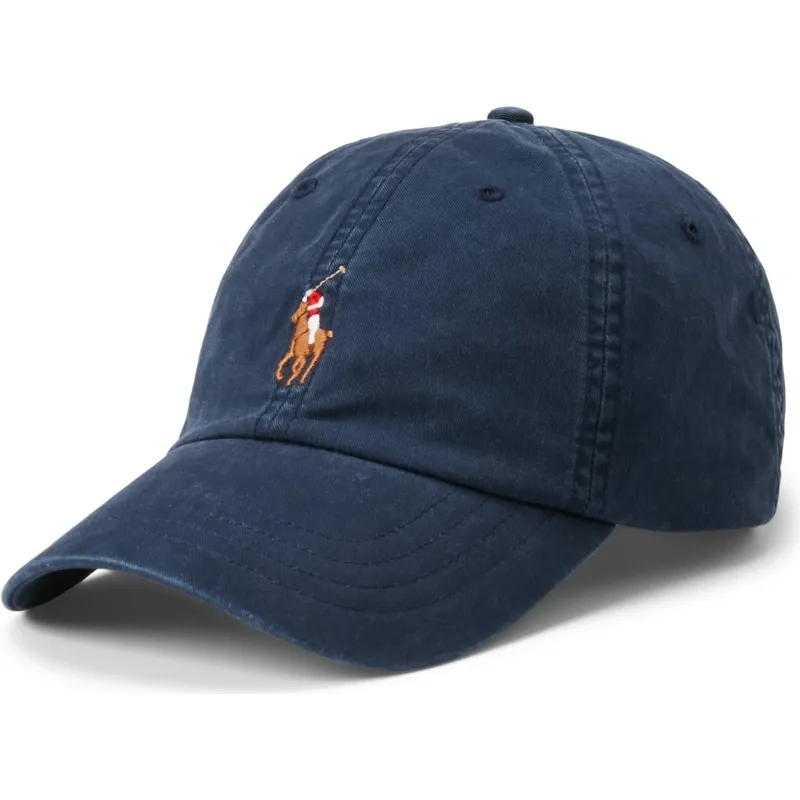 cepur-izliekta-tumsi-zils-regulejams-classic-sport-stretch-cotton-twill-no-polo-ralph-lauren cepur-izliekta-tumsi-zils-regulejams-classic-sport-stretch-cotton-twill-no-polo-ralph-lauren