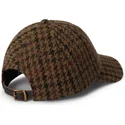 cepur-izliekta-bruns-regulejams-checked-wool-tweed-no-polo-ralph-lauren