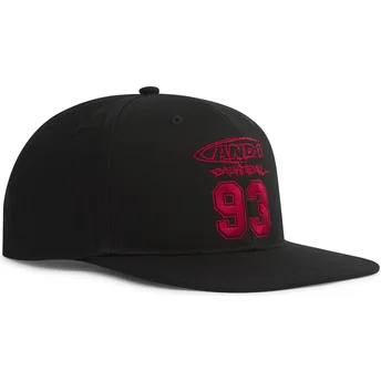 Cap plakana black snapback no AND1