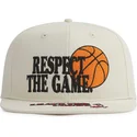 bezowa-czapka-z-daszkiem-snapback-respect-the-game-z-haslem-and1