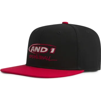 Cap plakana black snapback no AND1