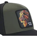 gorra-trucker-verde-y-negra-leon-natural-mystik-mys-beasts-de-capslab