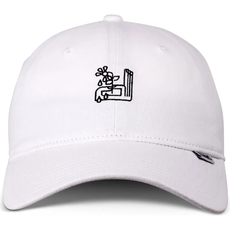 cap-izliekta-white-adjustable-strap-no-djinns