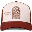 cepur-izliekta-truckeris-bruns-snapback-do-nothing-club-hft-dnc-bathing-girl-no-djinns