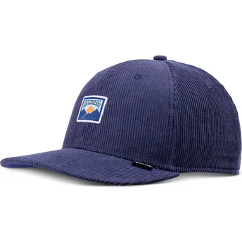 Cepur izliekta tumši zils snapback TrueFit Cord Mountains no Djinns