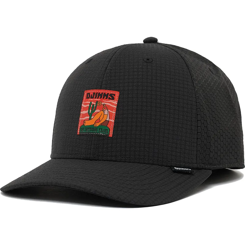 cap-izliekta-black-adjustable-strap-no-djinns