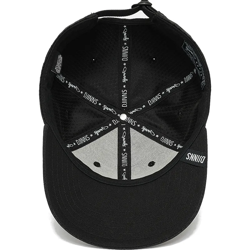 gorra-curva-negra-ajustable-truefit-resting-man-de-djinns