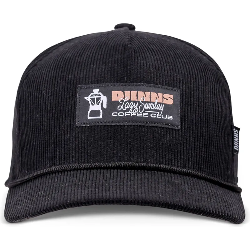 casquette-courbee-noire-snapback-hft-sunday-coffee-cord-djinns