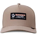 djinns-snapback-cap-mit-gebogenem-schirm-in-braun-hft-sunday-coffee-ripstop