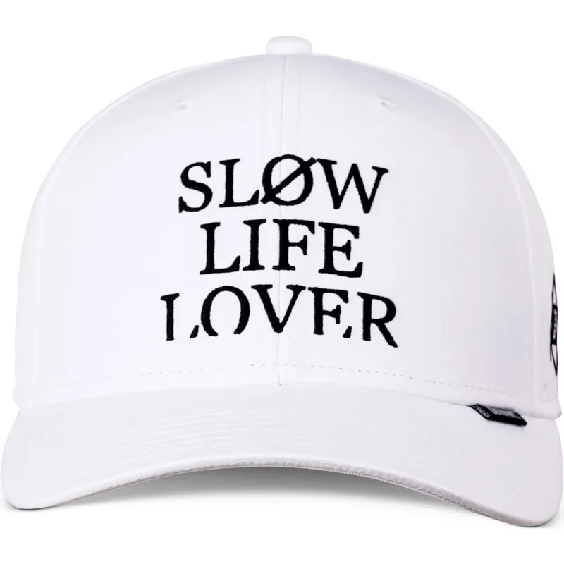 casquette-courbee-blanche-ajustable-truefit-slow-life-lover-djinns