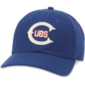 cap-izliekta-blue-adjustable-strap-no-cleveland-cubs-mlb-no-american-needle