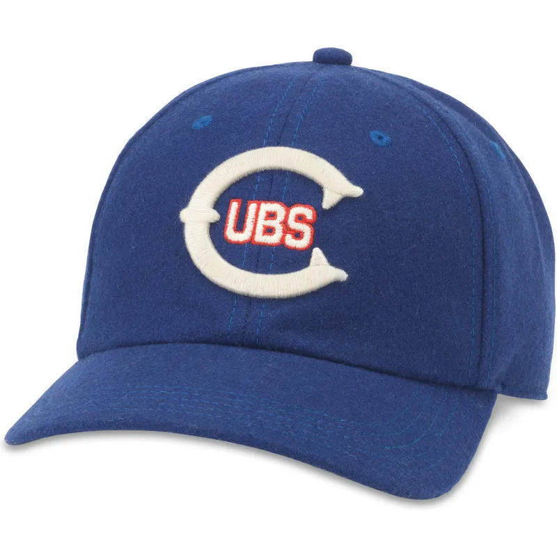 cap-izliekta-blue-adjustable-strap-no-cleveland-cubs-mlb-no-american-needle