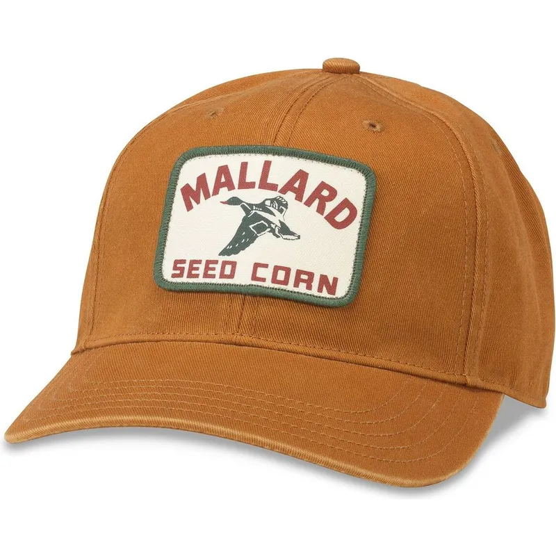 cap-izliekta-brown-adjustable-strap-no-american-needle