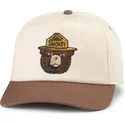 cepur-izliekta-bruns-snapback-smokey-bear-roscoe-no-american-needle