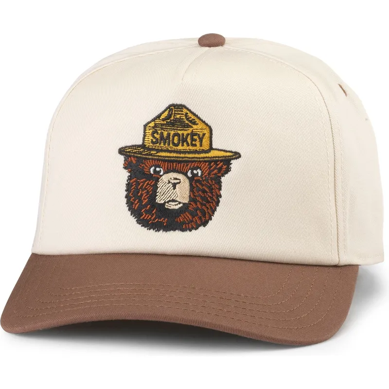 brun-bojd-keps-snapback-smokey-bear-roscoe-fran-american-needle
