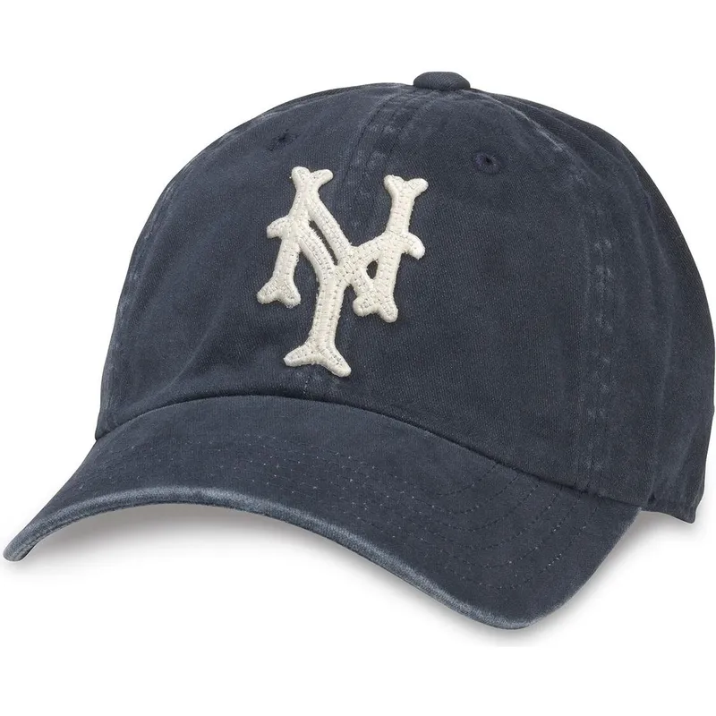 casquette-courbee-bleue-marine-ajustable-new-york-cubans-archive-american-needle