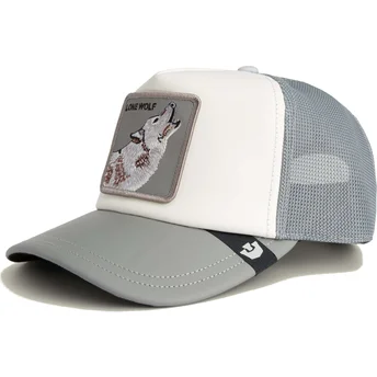 Cepur izliekta šoferis pelēks snapback LFG Lone Wolf Pre-Game Seasonal The Farm The Farm no Goorin Bros.