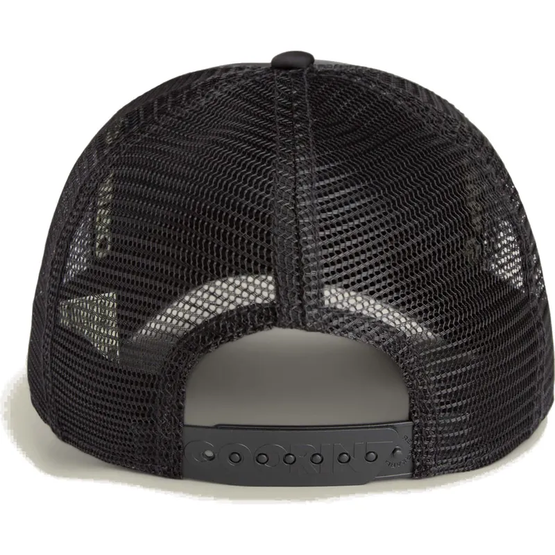 casquette-trucker-noire-chat-dia-de-michi-dia-de-los-muertos-the-farm-goorin-bros