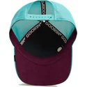 casquette-trucker-bleue-flamant-dia-de-pancho-dia-de-los-muertos-the-farm-goorin-bros