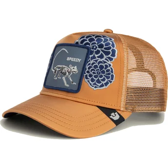 Cap izliekta brown snapback ratón Dia de Speedy Dia no Los Muertos The Farm The Farm no Goorin Bros.