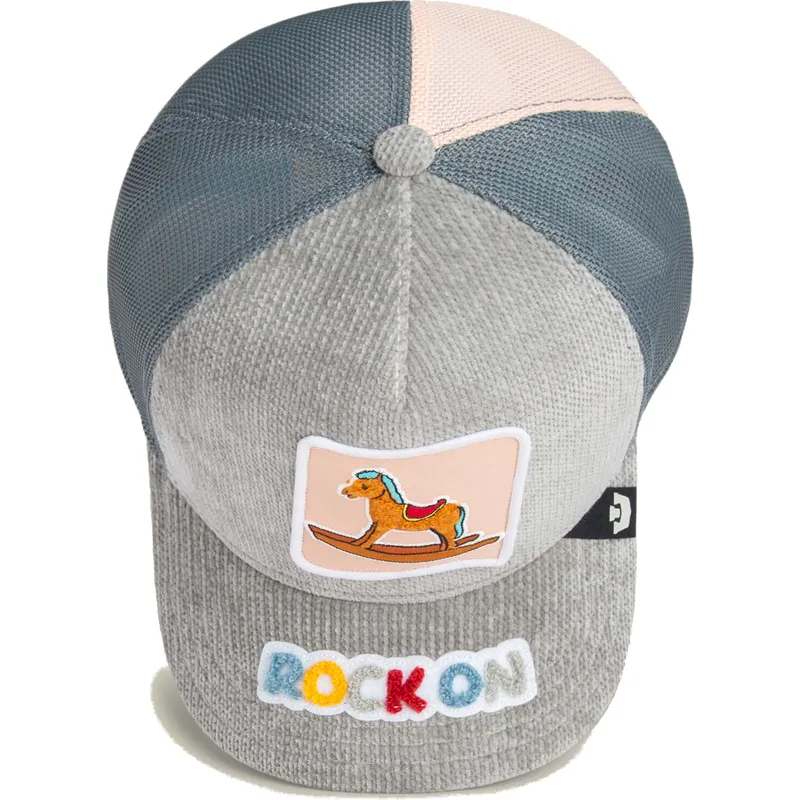 casquette-trucker-grise-cheval-rock-on-hobby-horse-happy-thoughts-the-farm-goorin-bros