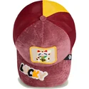 cepur-izliekta-soferis-sarkans-snapback-gato-lucky-maneki-neko-happy-thoughts-the-farm-the-farm-no-goorin-bros