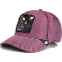cepur-izliekta-sarkans-snapback-denim-gato-menace-rail-bird-the-showdown-the-farm-the-farm-no-goorin-bros