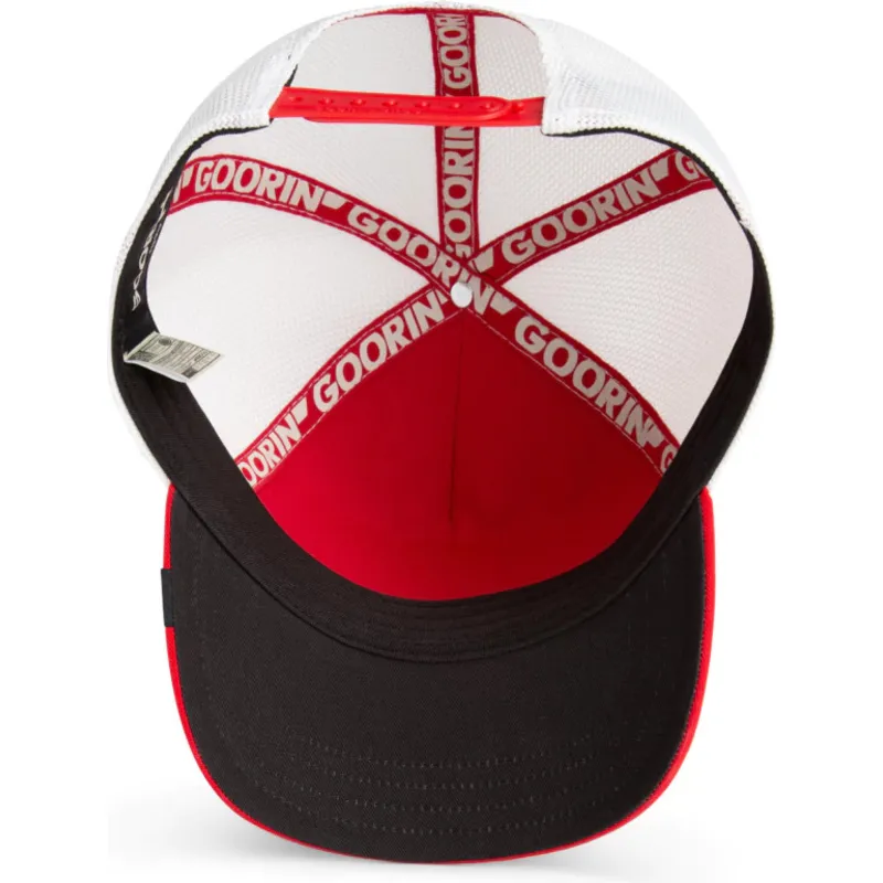 cepur-izliekta-soferis-balts-snapback-aguila-freedom-elgae-flip-side-2-the-farm-the-farm-no-goorin-bros
