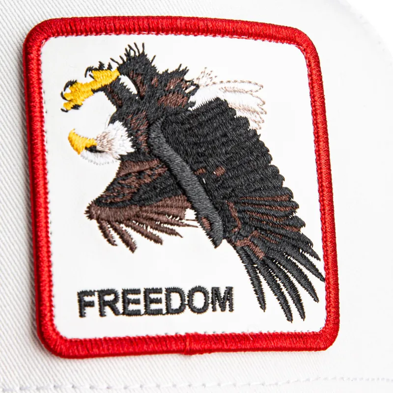 cepur-izliekta-soferis-balts-snapback-aguila-freedom-elgae-flip-side-2-the-farm-the-farm-no-goorin-bros