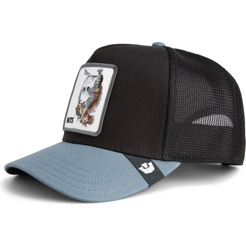 cepur-izliekta-soferis-melns-snapback-ardilla-nuts-lerriuqs-flip-side-2-the-farm-the-farm-no-goorin-bros