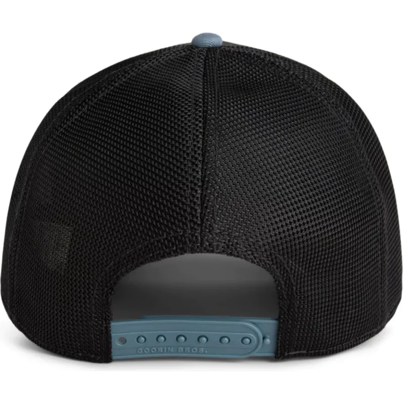 cepur-izliekta-truckeris-melns-snapback-nuts-lerriuqs-flip-side-2-the-farm-no-goorin-bros