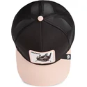 trucker-cap-schwarz-und-beige-stier-raging-llub-flip-side-2-the-farm-von-goorin-bros