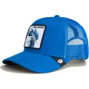 blaue-trucker-kappe-gallo-hollywood-rooster-sport-the-farm-von-goorin-bros