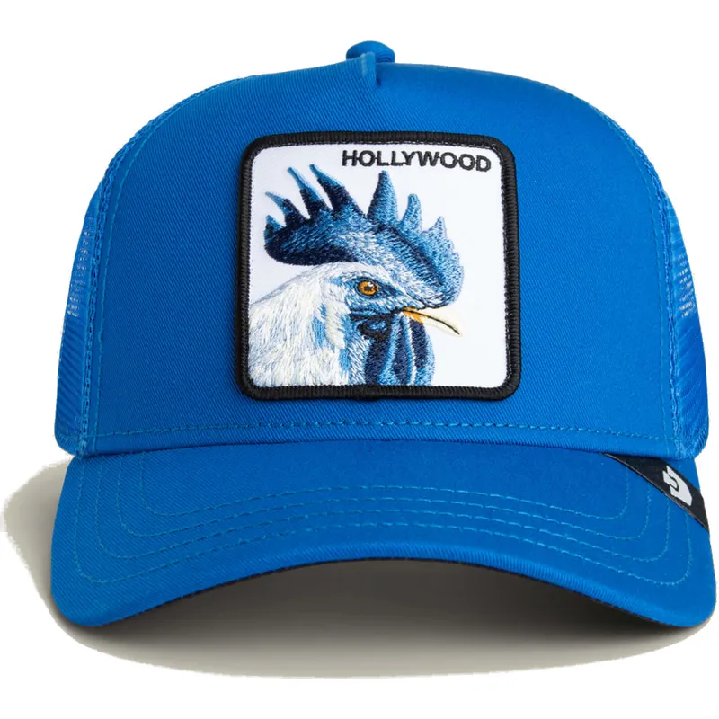 czapka-trucker-niebieska-kogut-hollywood-rooster-sport-the-farm-od-goorin-bros