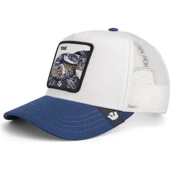 Cepur izliekta šoferis balts snapback serpiente Toxic Sport The Farm The Farm no Goorin Bros.