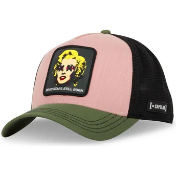 Cap izliekta multicolor snapback Marilyn Monroe Famous no Capslab