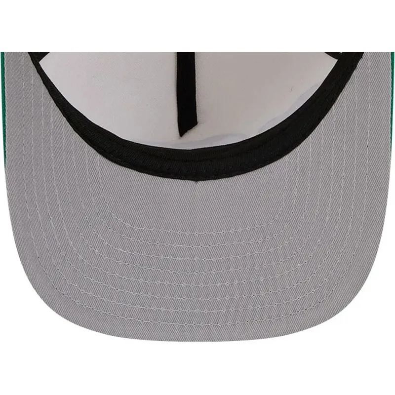 beige-och-gron-kurvad-keps-snapback-9fifty-a-frame-precurved-hardwood-classics-fran-boston-celtics-nba-av-new-era