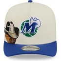 gorra-curva-beige-y-azul-snapback-9fifty-a-frame-precurved-hardwood-classics-de-dallas-mavericks-nba-de-new-era