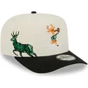 cap-izliekta-black-snapback-9fifty-a-frame-precurved-hardwood-classics-no-milwaukee-bucks-nba-no-new-era