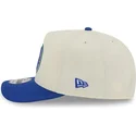 bojd-beige-och-bla-snapback-keps-9fifty-a-frame-precurved-hardwood-classics-fran-minnesota-timberwolves-nba-av-new-era